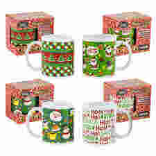 [690934] 81560X-MUG,11oz/320ml CERAMIC XMAS 4A